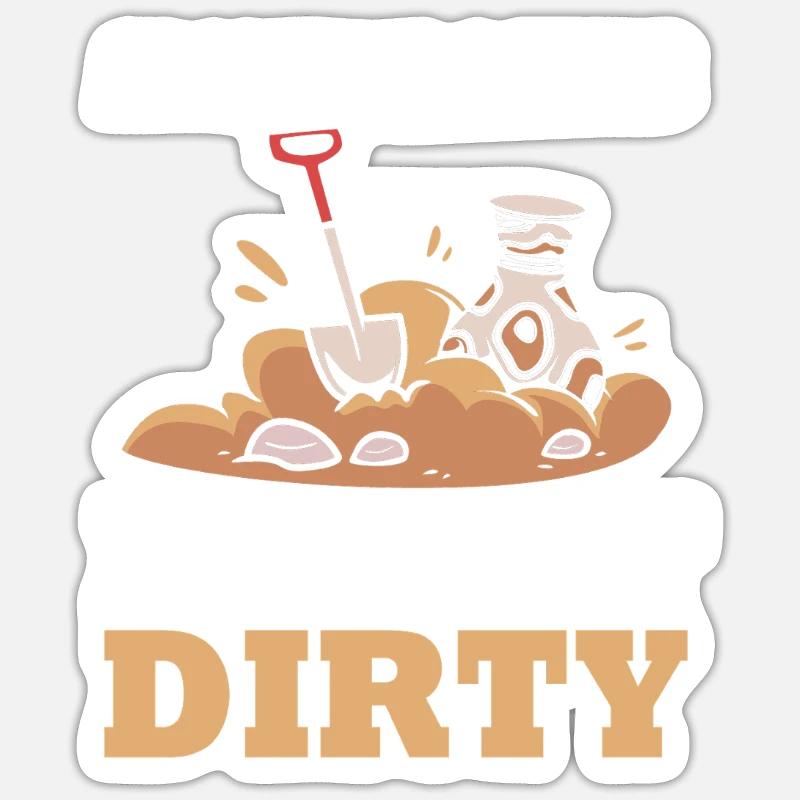 Archaeology Sticker size S (10 x 10 cm)