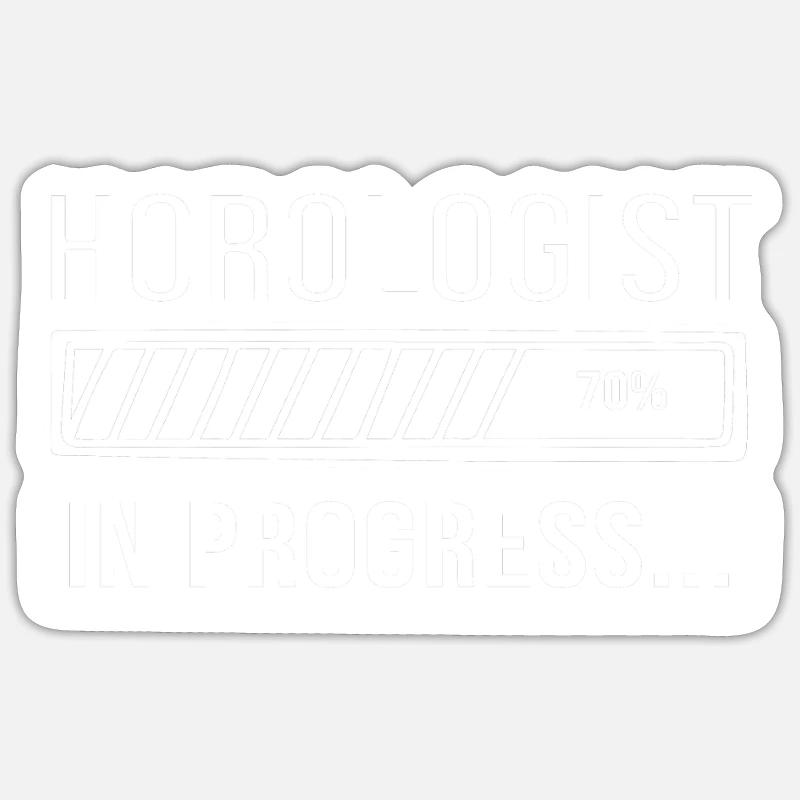 Clockwork Clock Sticker size S (10 x 10 cm)