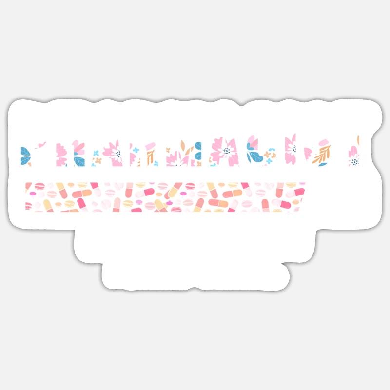 Pharmacy Tech Technician Sticker Größe S (10 x 10 cm)