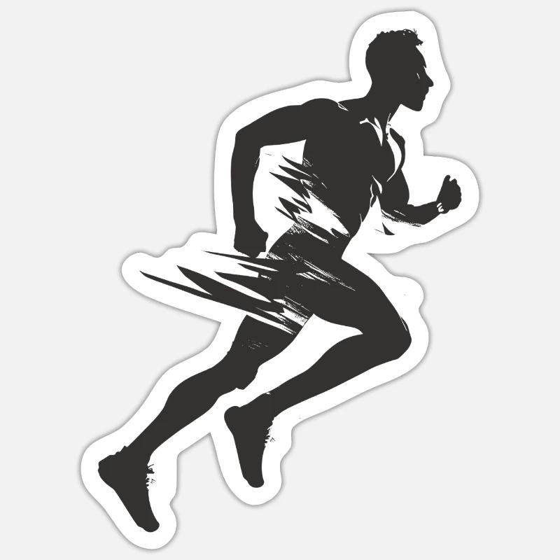 Sprinter Colorsplash Sprintender Sprint Sticker size S (10 x 10 cm)