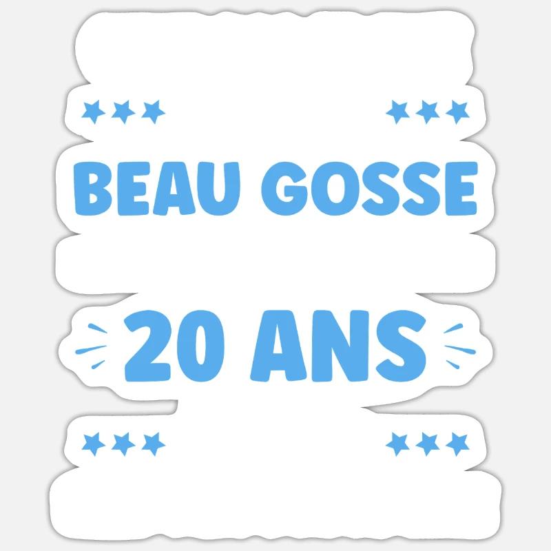 Sticker taille S (10 x 10 cm) - 
