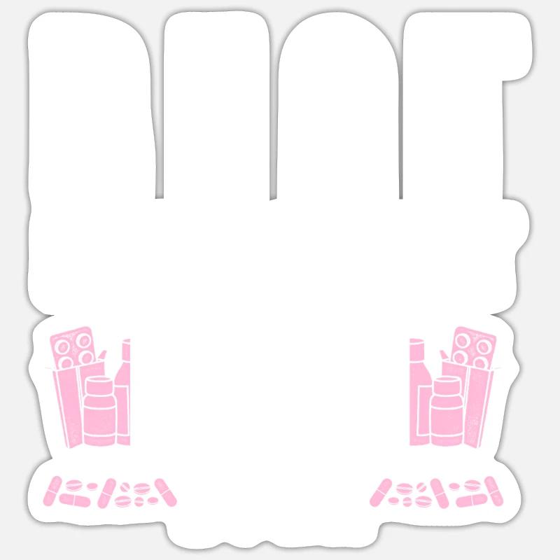 Pharmacy Tech Technician Sticker size S (10 x 10 cm)