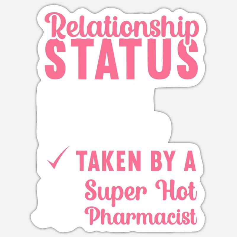 Pharmacy Tech Technician - Sticker Größe S (10 x 10 cm) - Mattweiß