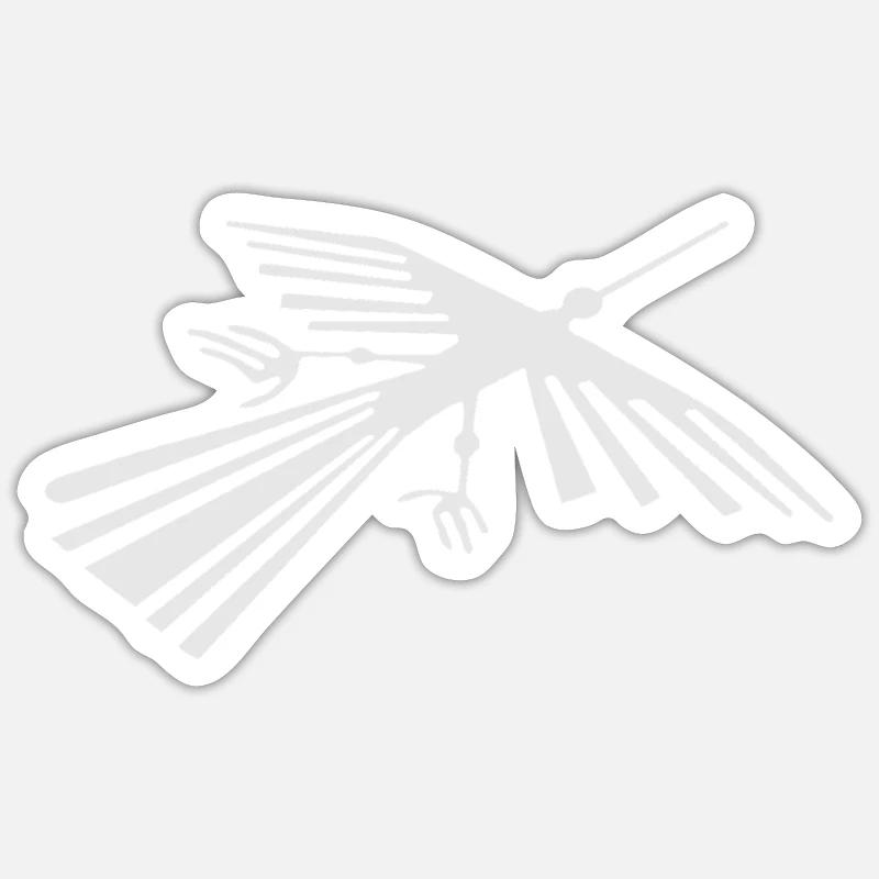Lignes de Nazca | Pérou Geoglyphs Las Líneas De Nazca Sticker taille S (10 x 10 cm)