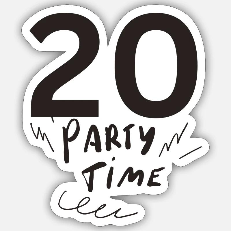 Sticker taille S (10 x 10 cm) - 