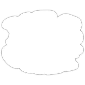 Chef Drôle Restaurant Cuisine Chef - Sticker taille S (10 x 10 cm) - blanc mat - Devant