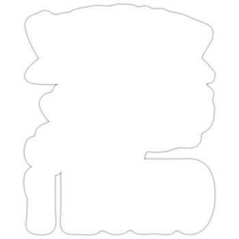 Läufer ÜBERHOLEN KOSTET 1 EURO Laufen Lustiges - Sticker Größe S (10 x 10 cm) - Mattweiß - Vorne