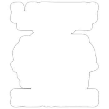 Läufer LAUFEN HEILT DIE SEELE Lustiges - Sticker Größe S (10 x 10 cm) - Mattweiß - Vorne