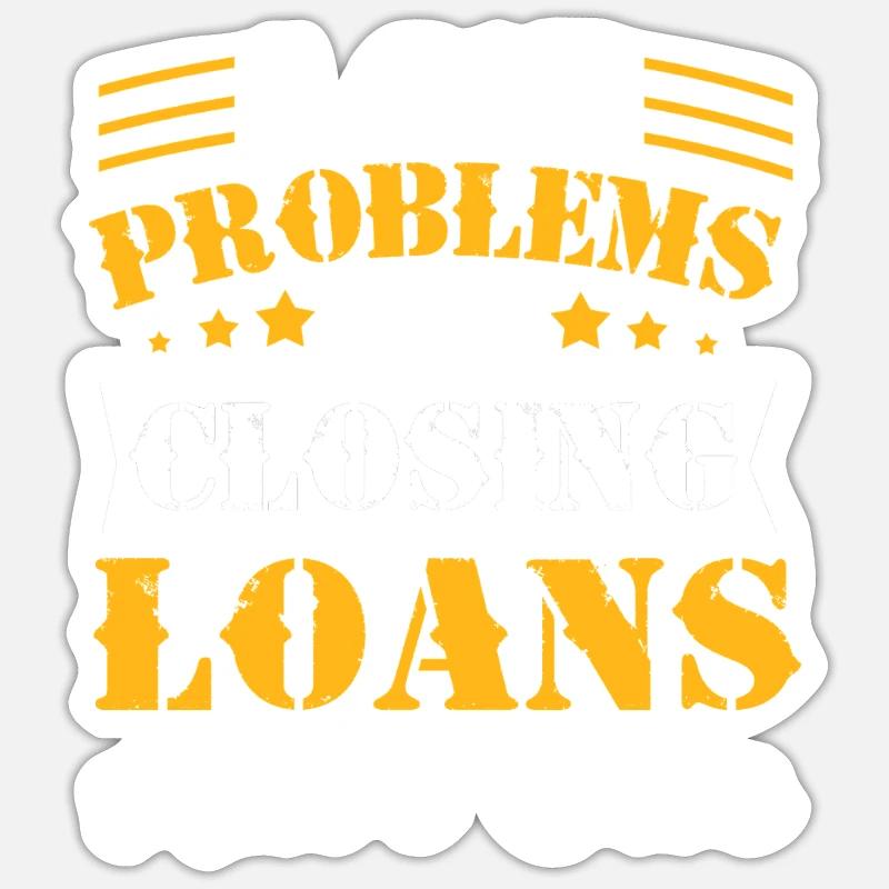 Debt Mortgage Condominium Sticker size S (10 x 10 cm)