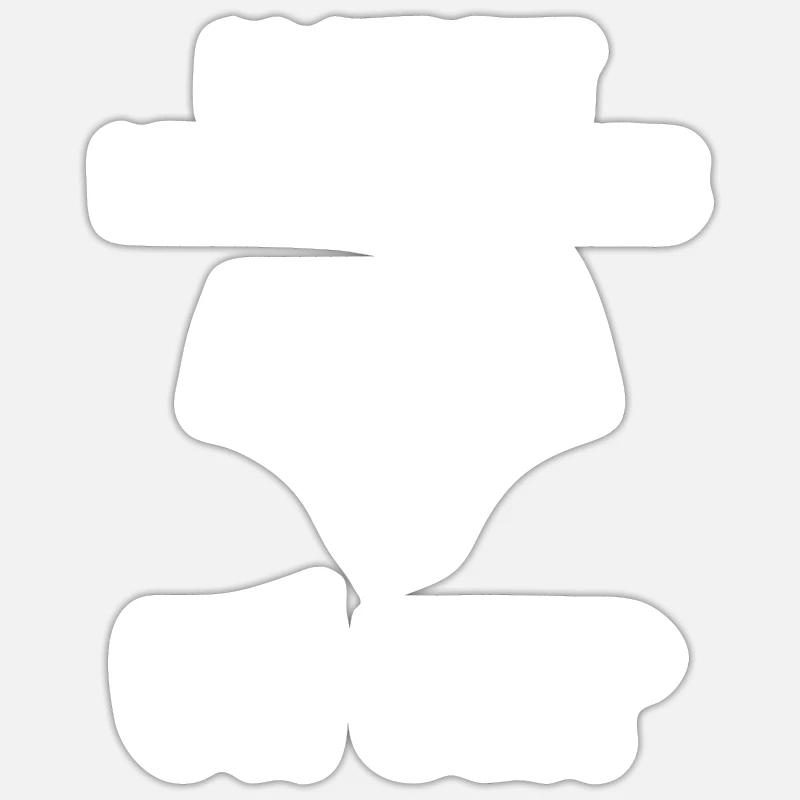 Sticker taille S (10 x 10 cm) - 