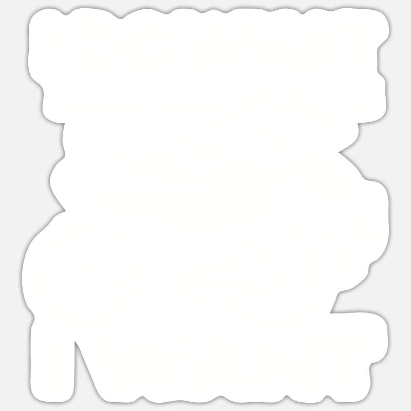 Conception de raton laveur de vélo avec un dicton effronté Sticker taille S (10 x 10 cm)