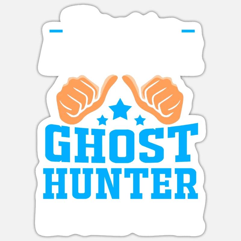 ghost witching hour ghosts paranormal Sticker size S (10 x 10 cm)