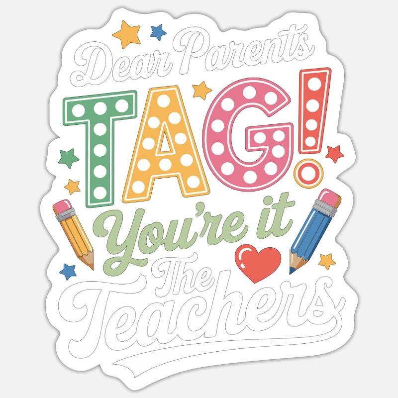 Sticker Größe S (10 x 10 cm) - 