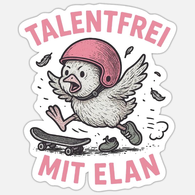 Sticker Größe S (10 x 10 cm) - 