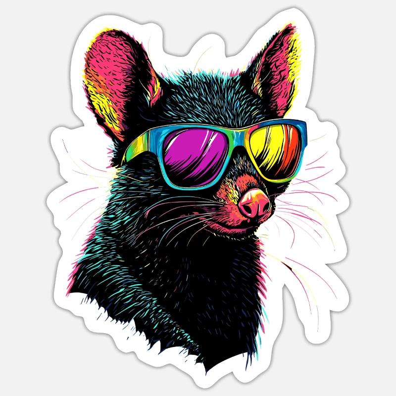 Tasmanian Devil Marsupial Tasmanian Devil Sticker size S (10 x 10 cm)