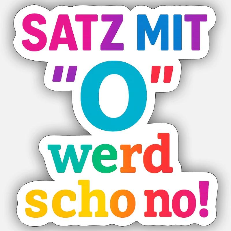 Sticker Größe S (10 x 10 cm) - 