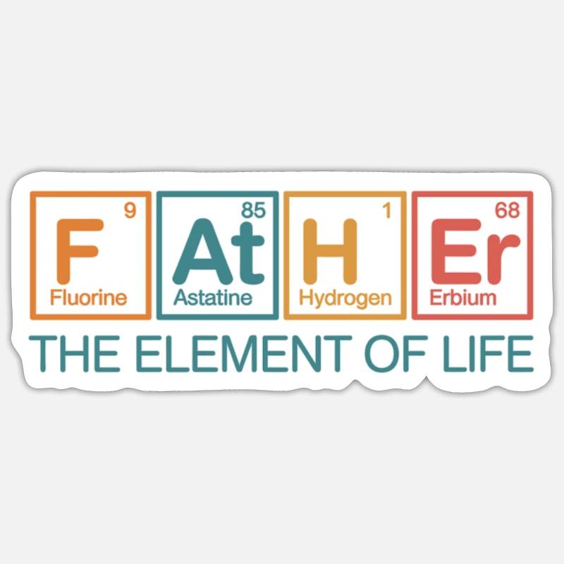 Fader – Livets element Sticker