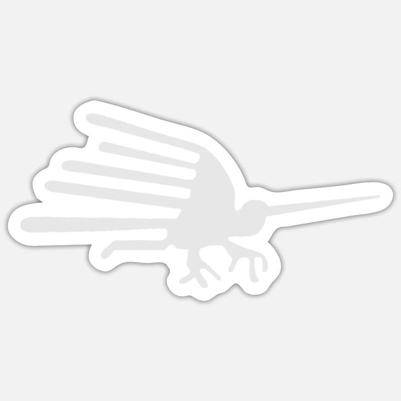 Lignes de Nazca | Pérou Geoglyphs Las Líneas De Nazca Sticker taille S (10 x 10 cm)