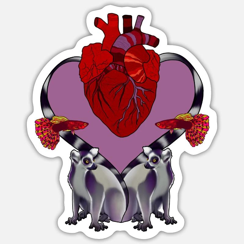 Sticker Größe S (10 x 10 cm) - 