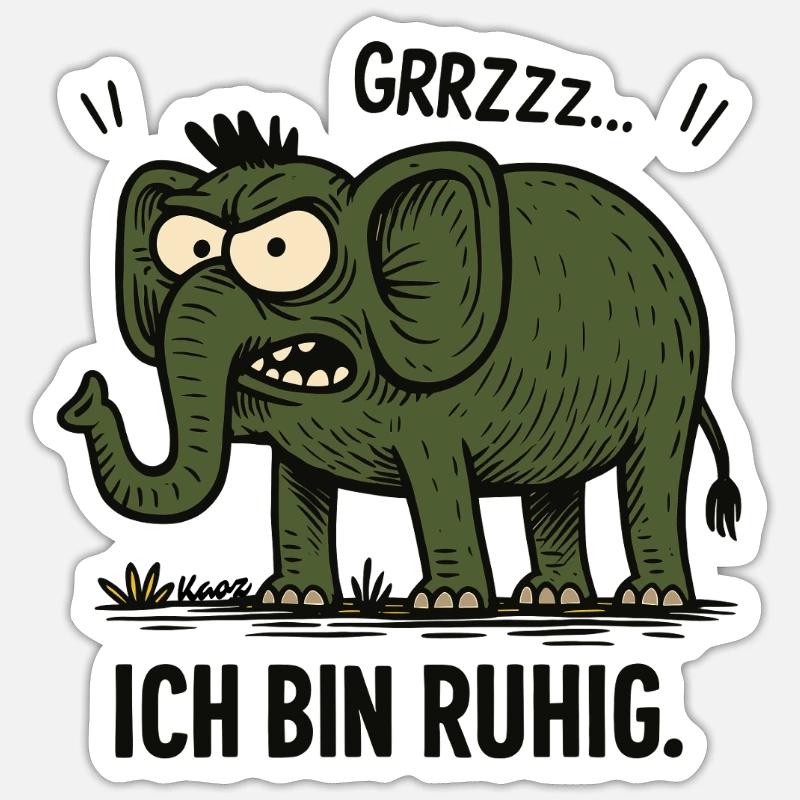 Sticker Größe S (10 x 10 cm) - 