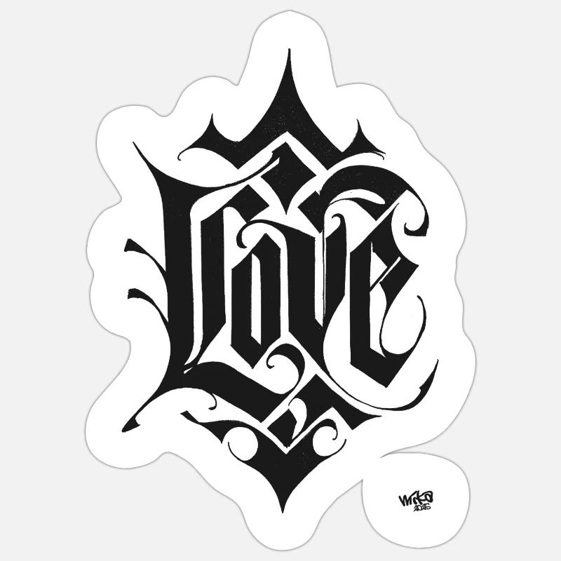 Sticker Größe S (10 x 10 cm) - 