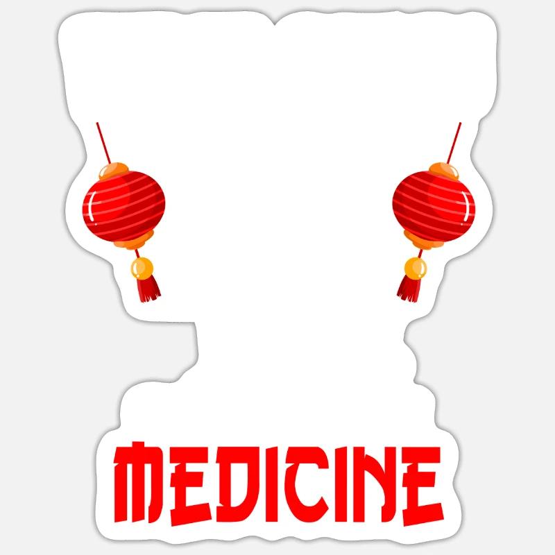 Wing Chun - Sticker size S (10 x 10 cm) - white matte