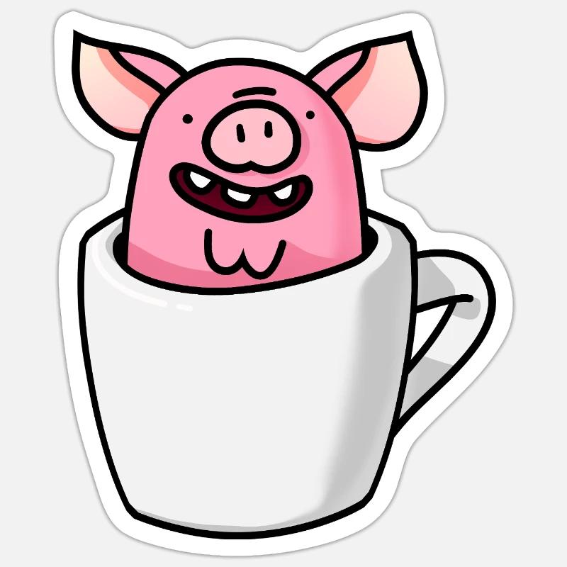 Sticker Größe S (10 x 10 cm) - 