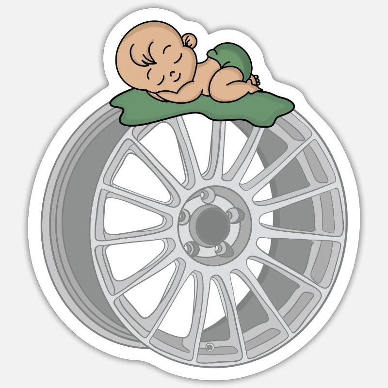 Bébé Sticker taille S (10 x 10 cm)