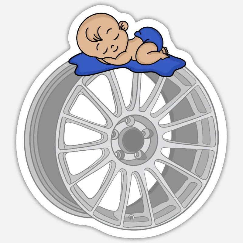Bébé Sticker taille S (10 x 10 cm)