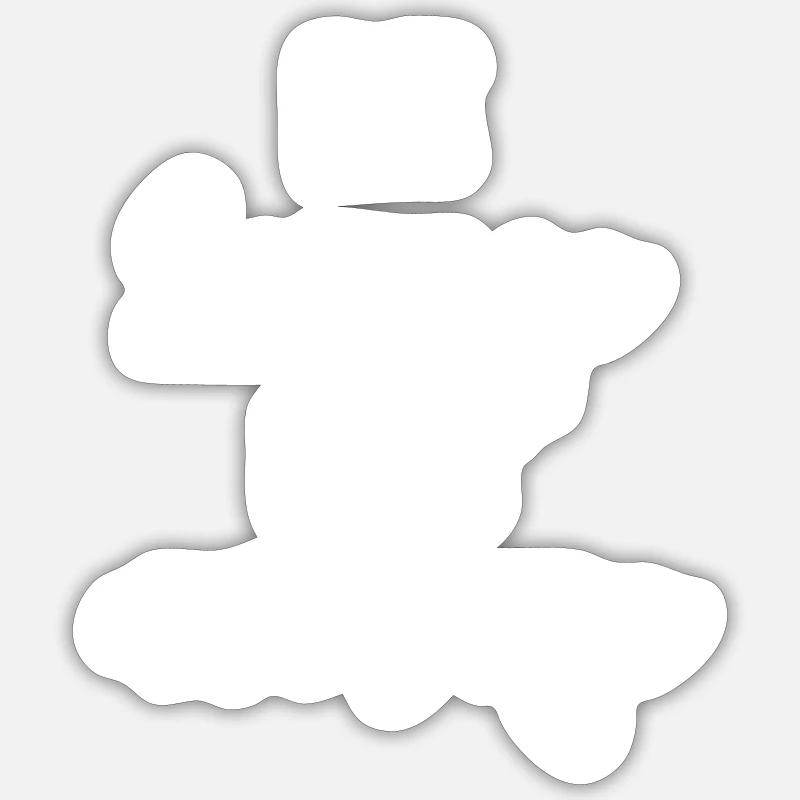 Sticker Größe S (10 x 10 cm) - 