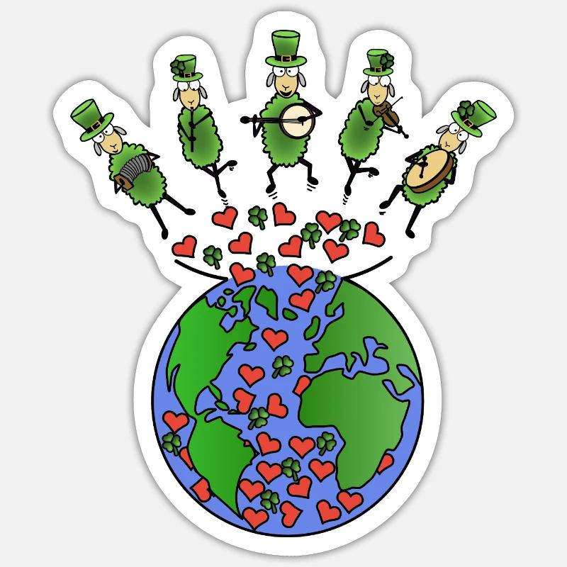 Sticker taille S (10 x 10 cm) - 
