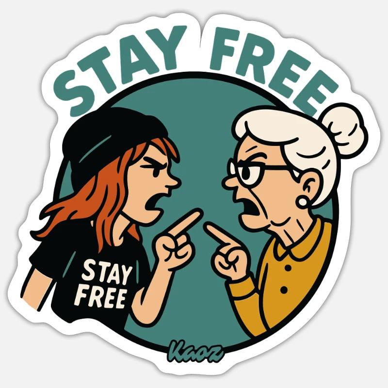 Sticker size S (10 x 10 cm) - 