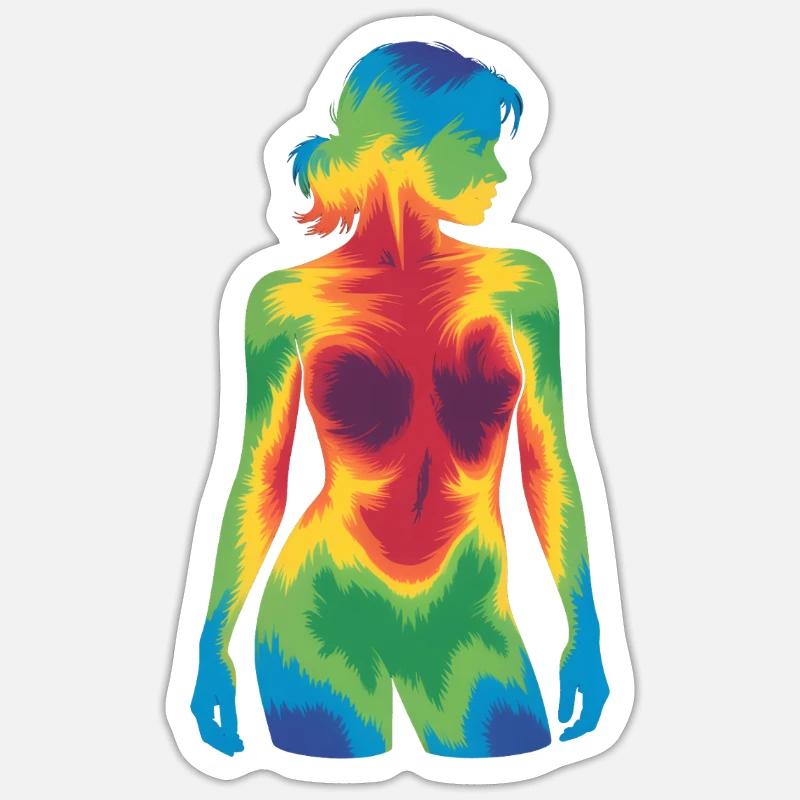 Sticker taille S (10 x 10 cm) - 