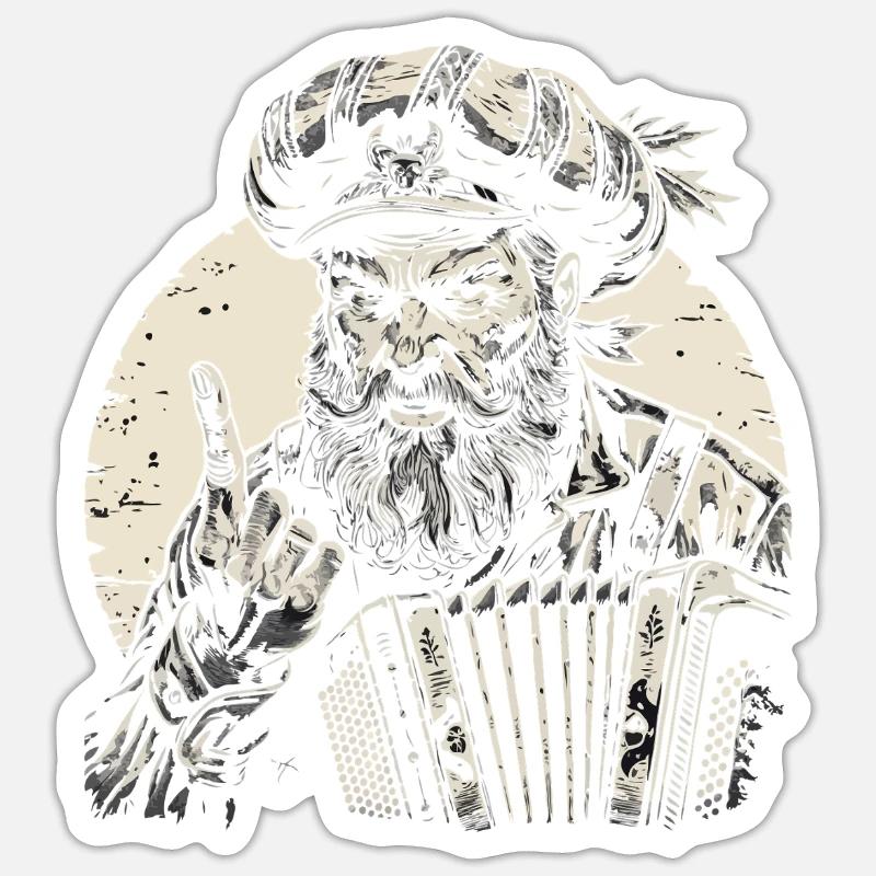 Grantler Dialectes bavarois Bavière - Sticker taille S (10 x 10 cm) - blanc mat