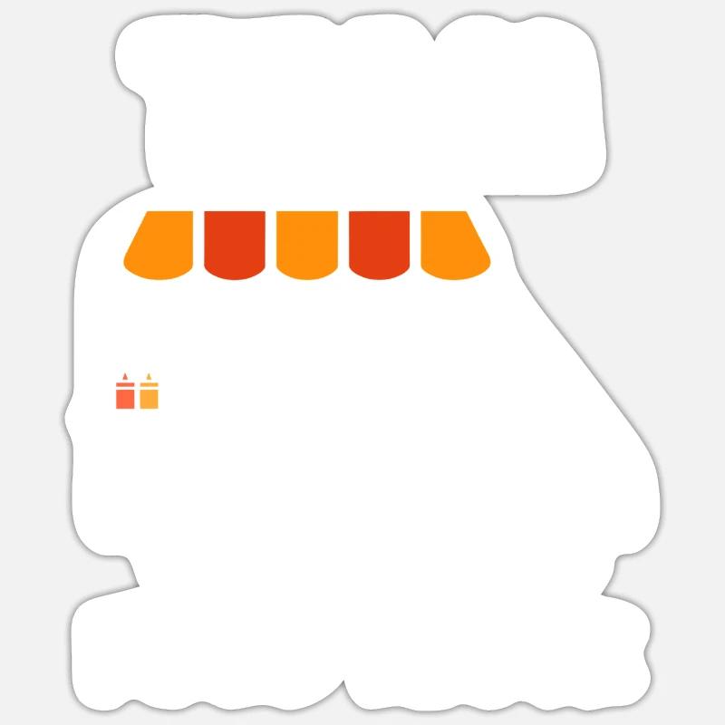 Sticker taille S (10 x 10 cm) -