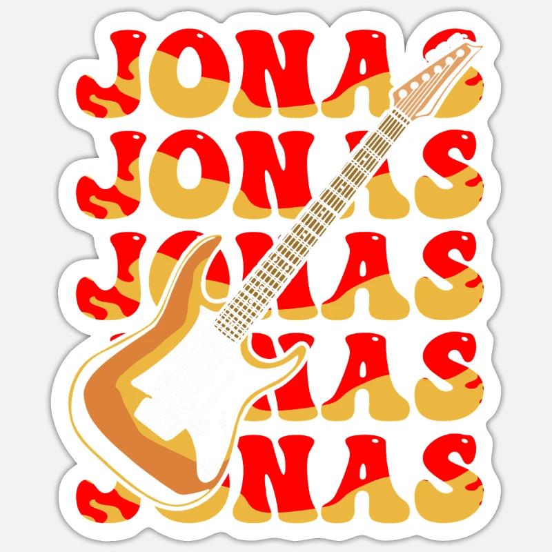 Jonas Sticker taille S (10 x 10 cm)