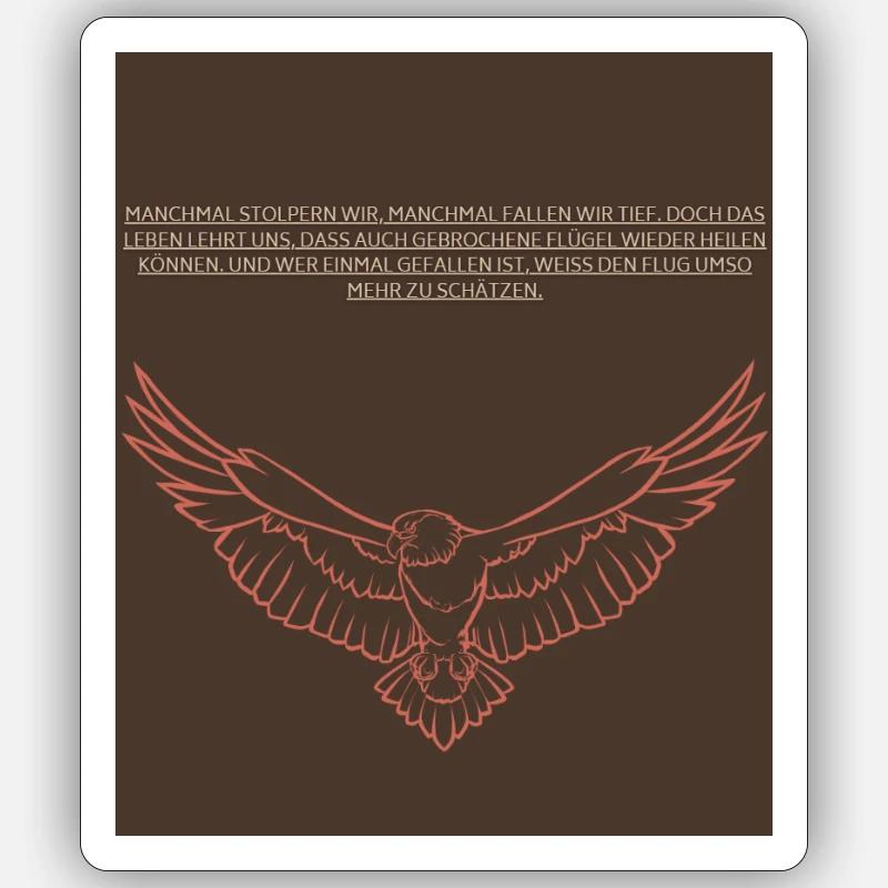 Project 1 - Sticker size S (10 x 10 cm) - white matte