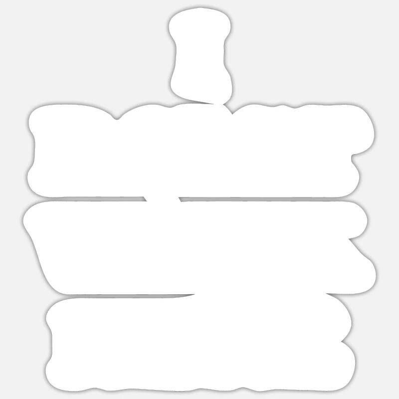 I Don't Work Here Sticker Größe S (10 x 10 cm)