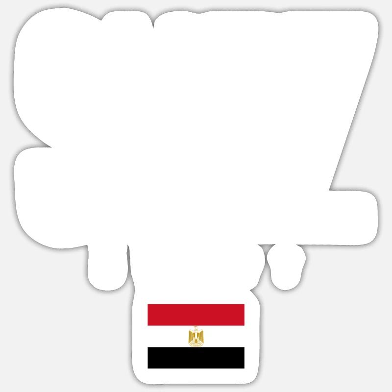 Suez Égypte Sticker taille S (10 x 10 cm)
