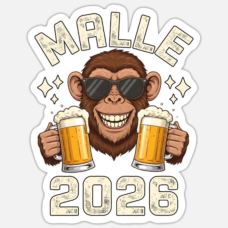 Sticker Größe S (10 x 10 cm) - 