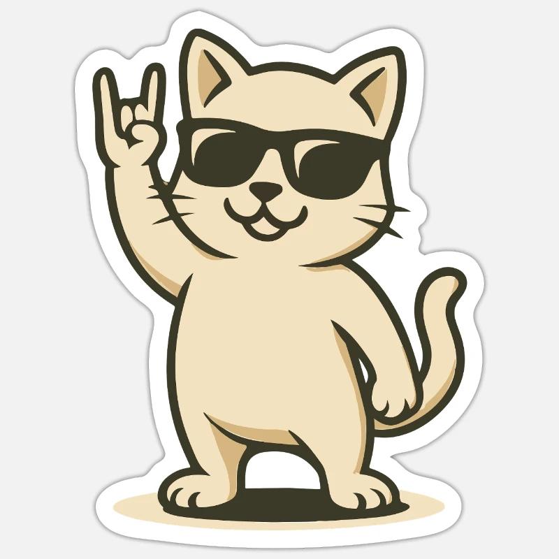 Sticker taille S (10 x 10 cm) - 
