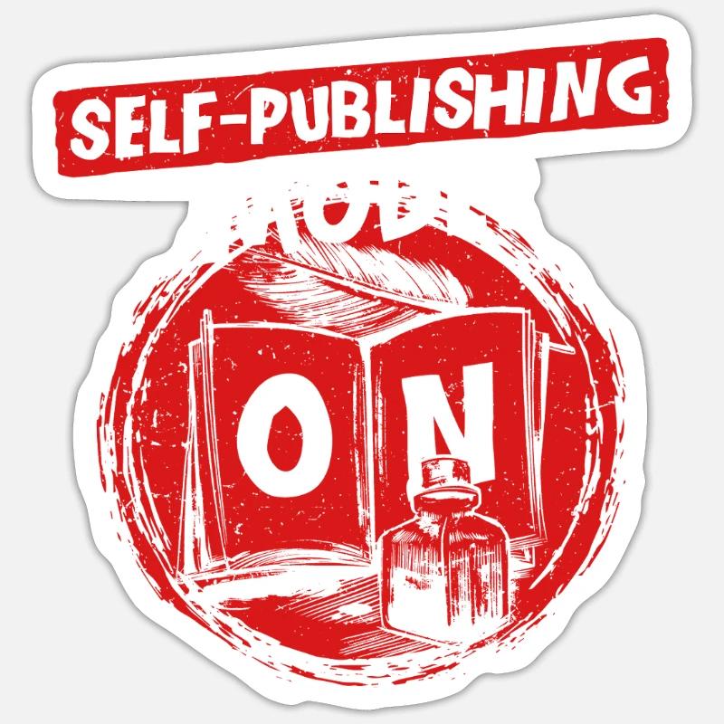 Auteur Auteurs Mode d’auto-édition activé Sticker taille S (10 x 10 cm)