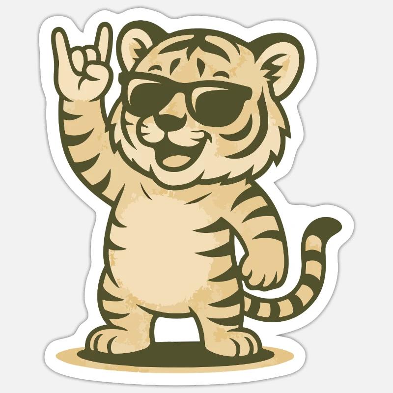 Sticker Größe S (10 x 10 cm) - 