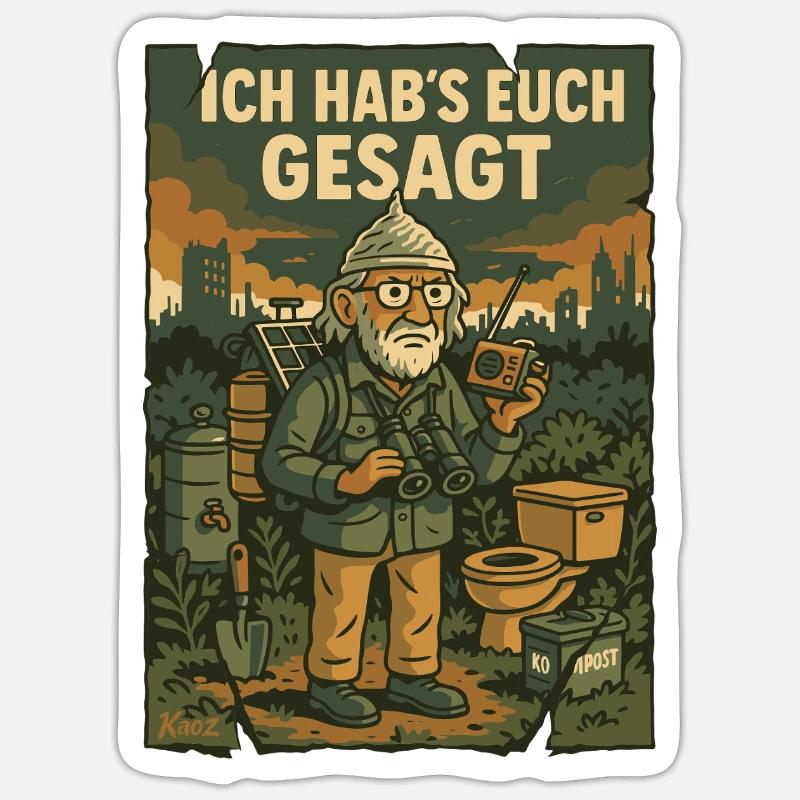 Sticker size S (10 x 10 cm) - 