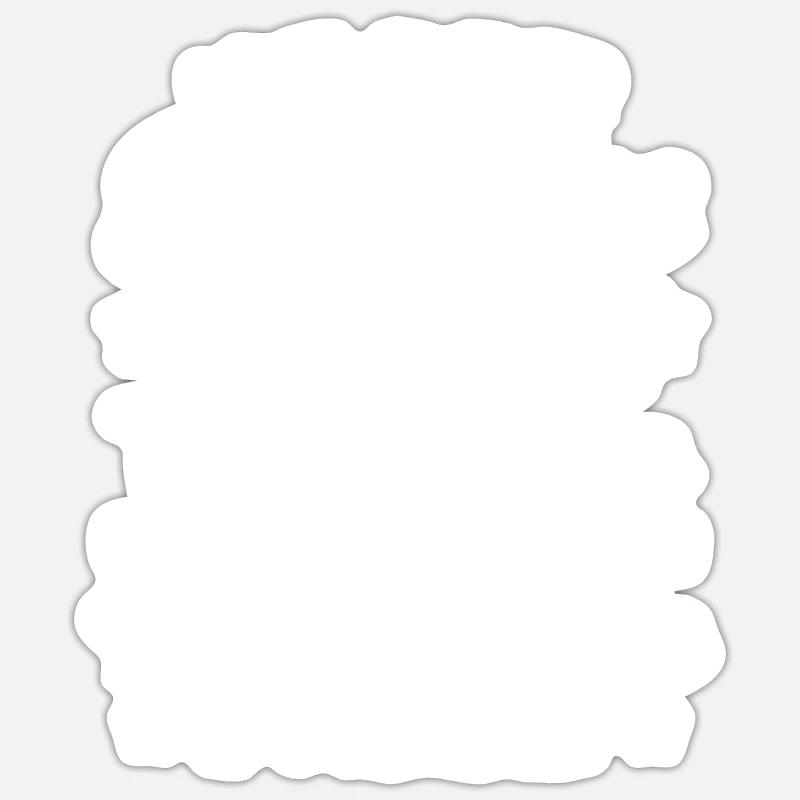 Une Super Serveuse - Cadeau serveuse - Sticker taille S (10 x 10 cm) - blanc mat