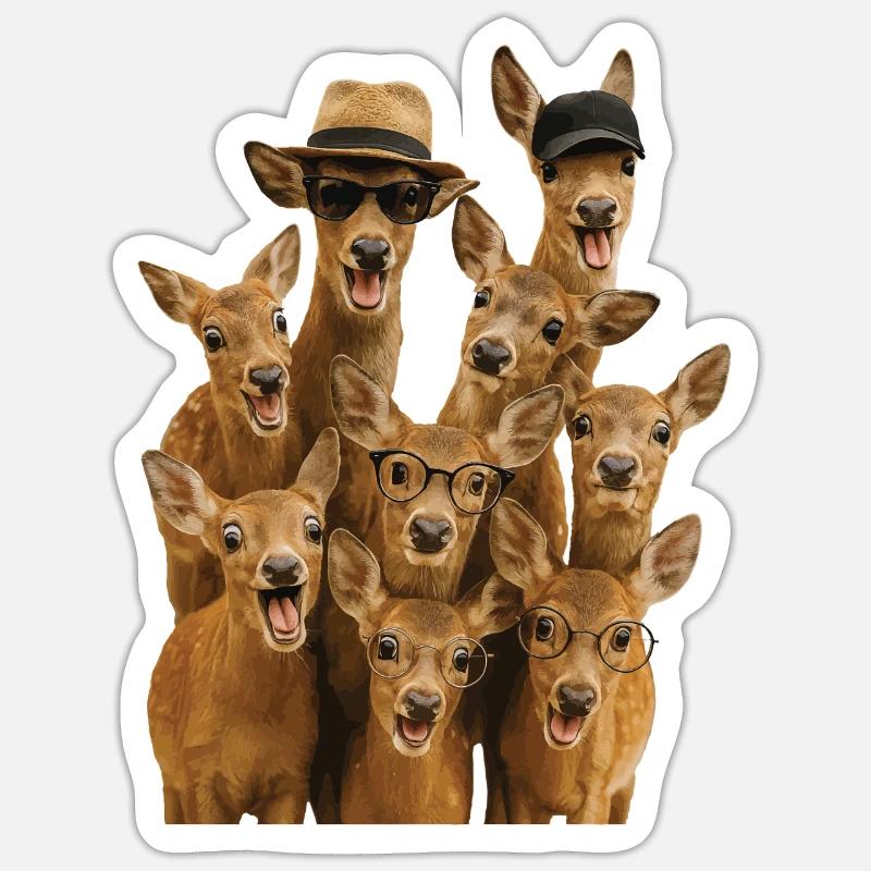 Sticker Größe S (10 x 10 cm) - 