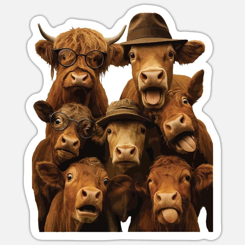 Sticker Größe S (10 x 10 cm) - 