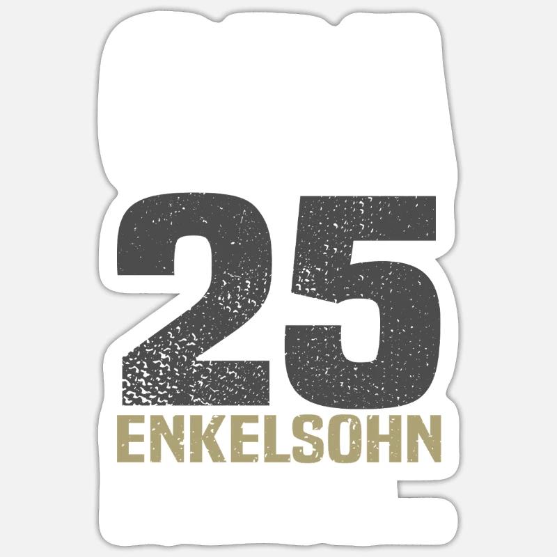 Opa Laoding 2025 - Enkelsohn Sticker Größe S (10 x 10 cm)