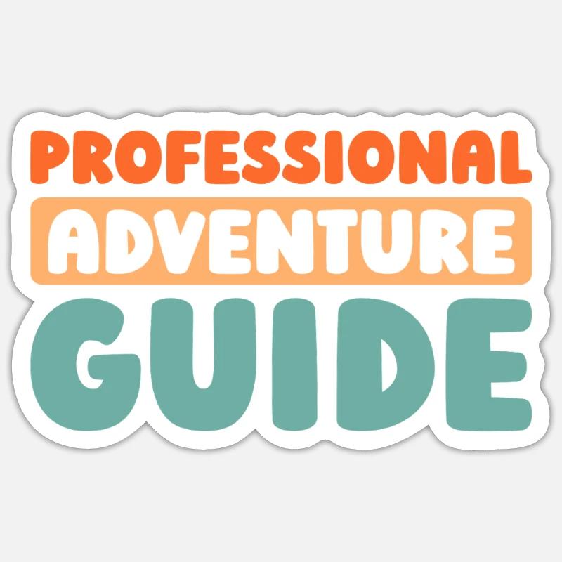 Guide - Sticker taille S (10 x 10 cm) - blanc mat