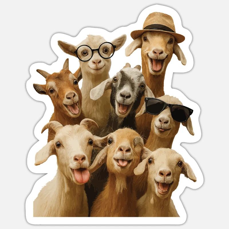 Sticker Größe S (10 x 10 cm) - 